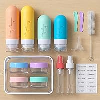 Amazon.com: DEPOZA 16 Pack Travel Bottles Set - TSA Approved Leak