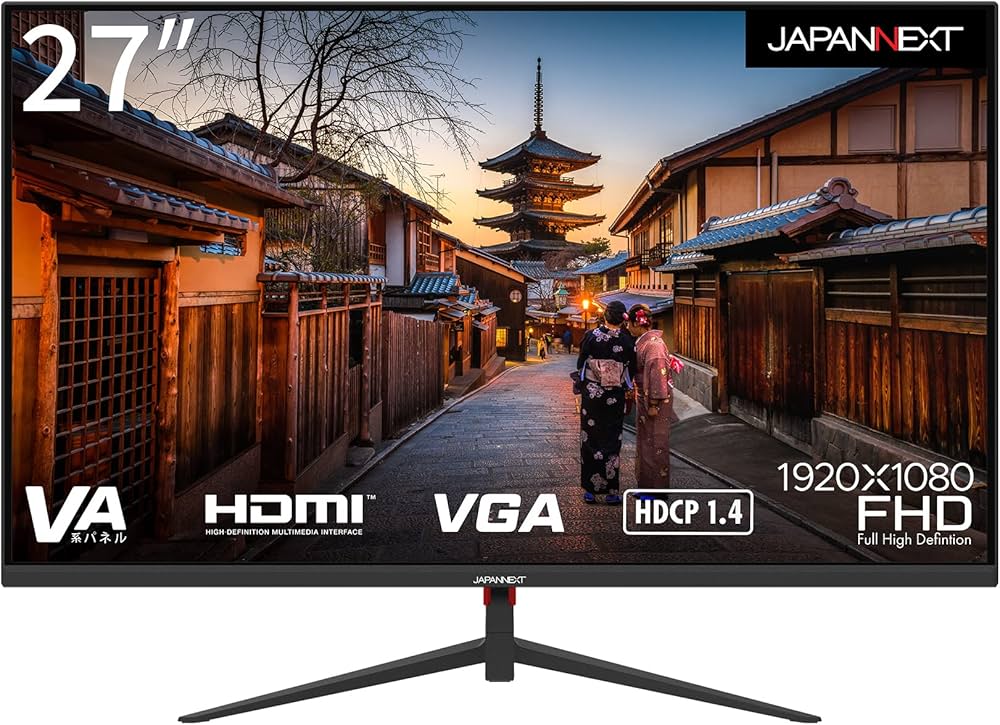 Amazon.co.jp: JAPANNEXT 27インチ モニター フルHD 1920x1080解像度