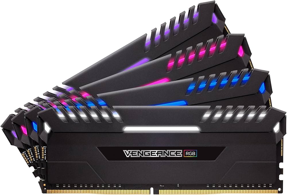 Amazon | Corsair Vengeance RGB 32 GB ( 4 x 8gb ) ddr4 3000pc4