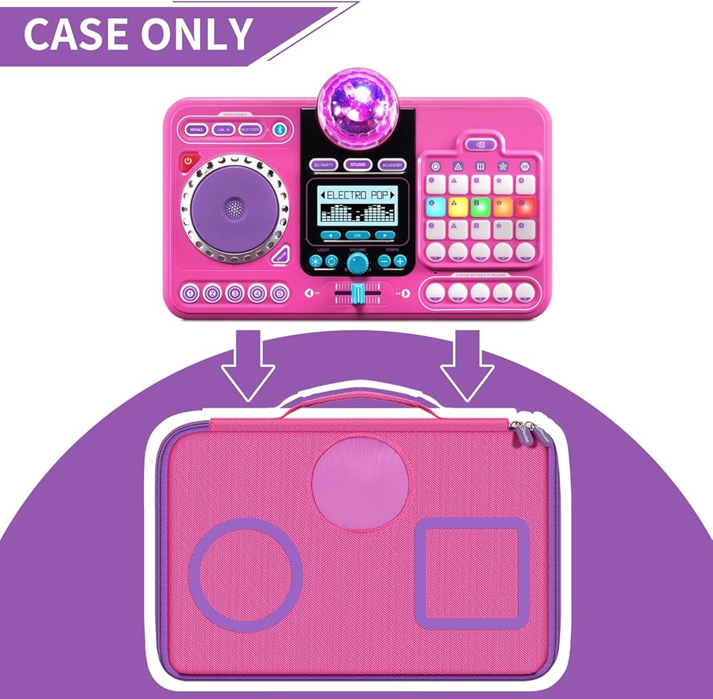 Amazon.com: Peciue DJ Mixer Bag for VTech KidiStar DJ Mixer, Kidi