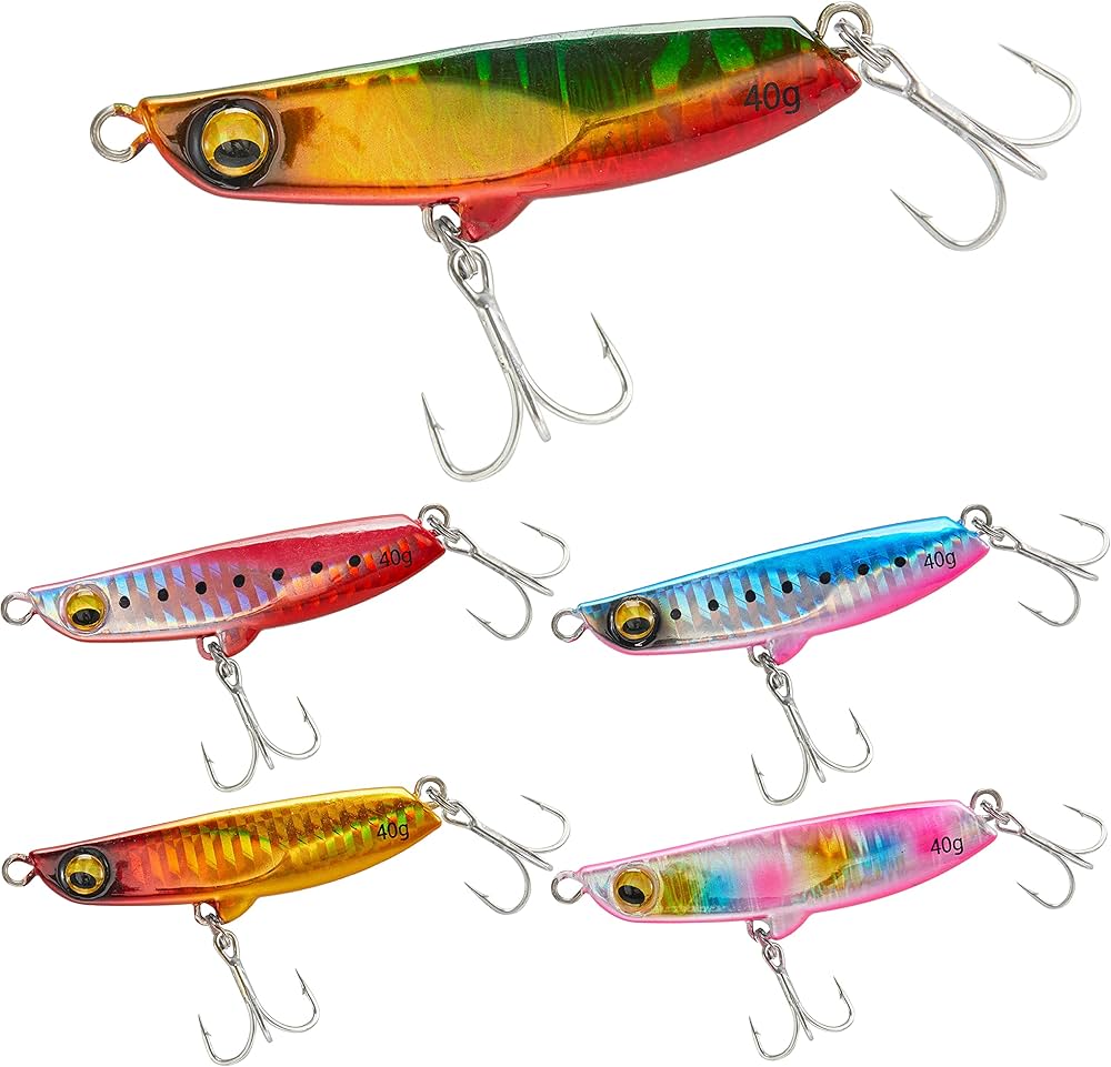 Amazon.co.jp: 【KOKOルアー】ヒラメ ルアー メタルジグ セット 32g