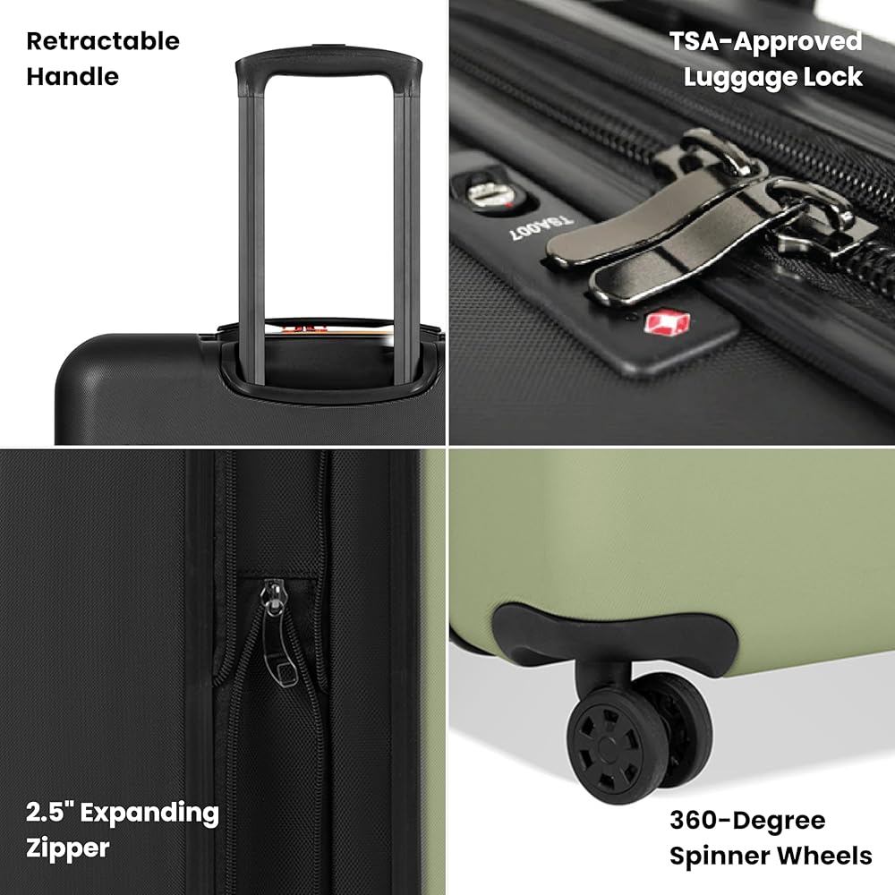 Amazon.com | Sherpani Meridian, 29 Inch Travel Hardside Luggage