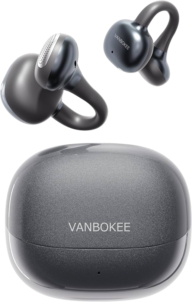 Amazon.co.jp: 【VANBOKEE】 H15 イヤーカフ型 イヤホン Bluetooth