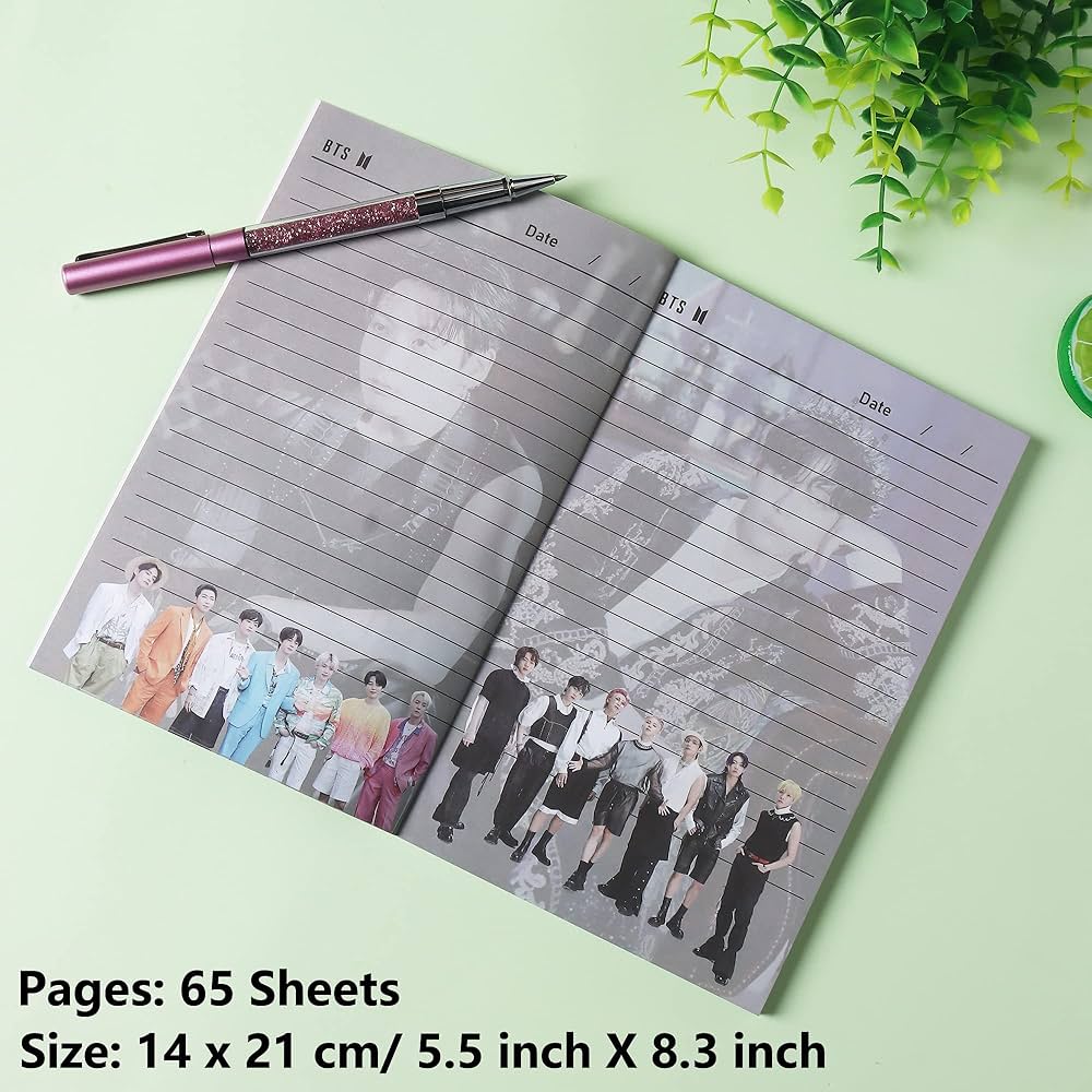 Amazon | KPOP BTS グッズ ノート 3パック 各用紙 BTS写真付き 防弾