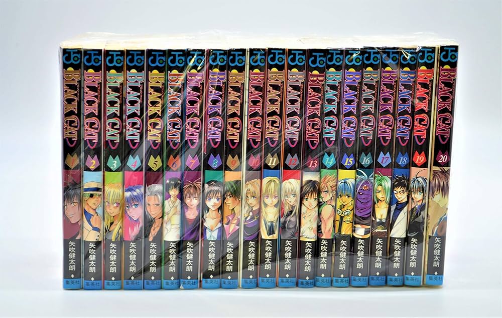 Amazon.com: BLACK CAT 全20巻完結 (ジャンプ・コミックス