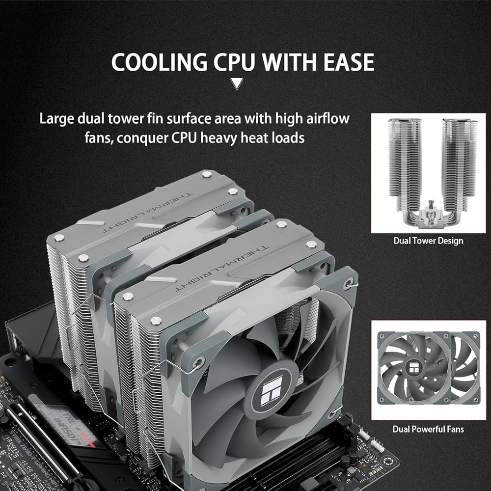 Amazon.com: Thermalright Peerless Assassin 120 CPU Air Cooler, 6