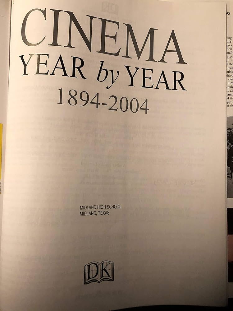 Cinema Year by Year 1894-2004: DK Publishing: 9780756605087