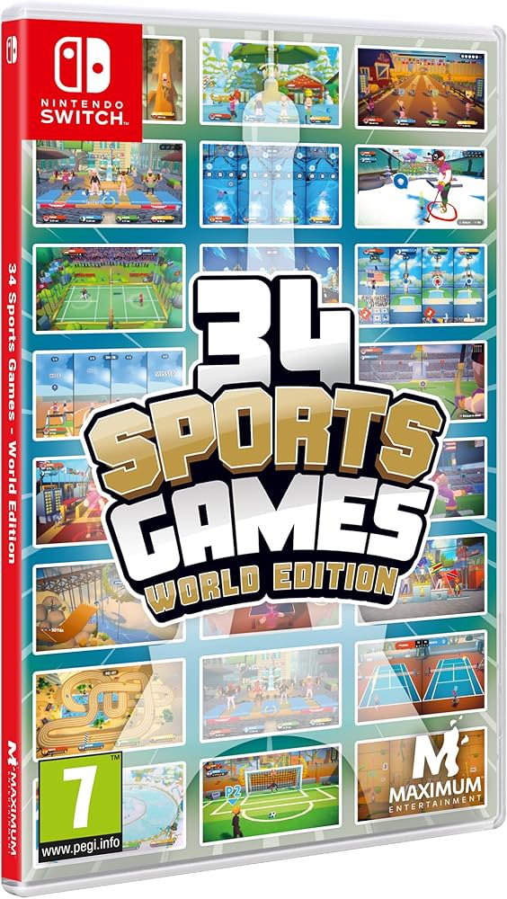 Amazon.com: 34 Sports Games - World Edition (Switch) : Video Games