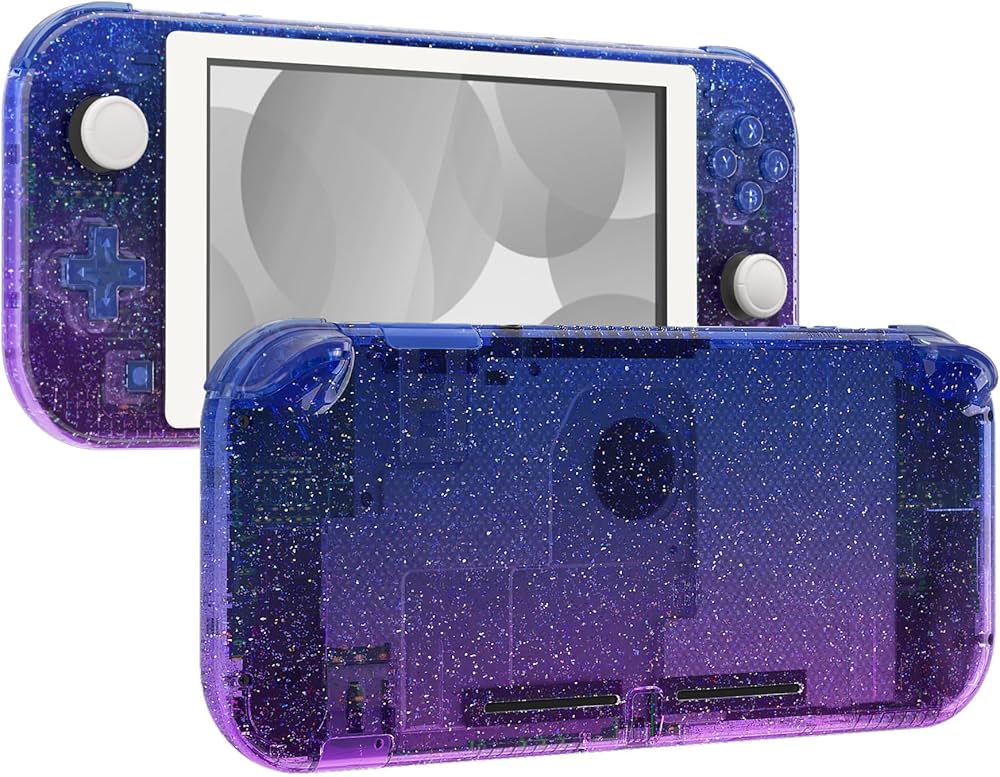 Amazon.co.jp: eXtremeRate switch liteに対応用クリア素材のDIY互換