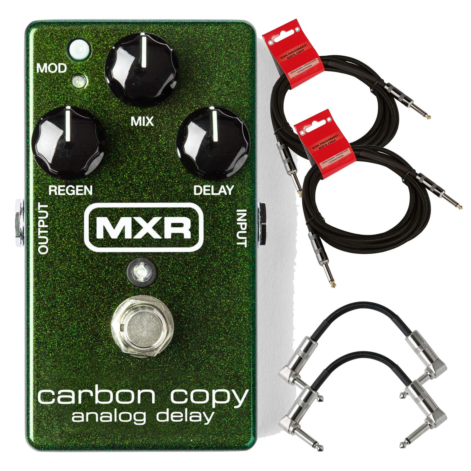 Amazon.com: MXR M169 Carbon Copy Analog Delay Pedal Bundle with 2