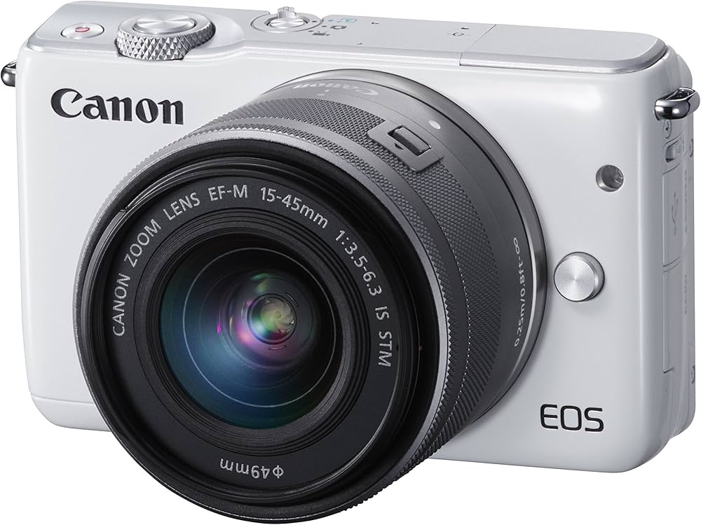 Amazon.co.jp: Canon Mirrorless Digital Camera EOS M10, White, With