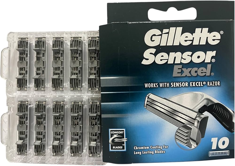 Amazon.com: Gillette Sensor Excel - 10 Count (Pack of 3) : Beauty