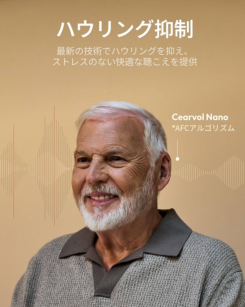 Amazon.co.jp: 【Cearvol Nano】集音器 高齢者向け ケース操作 30dB