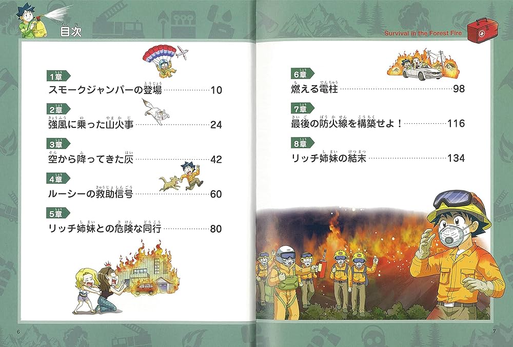 山火事のサバイバル (2) (科学漫画サバイバルシリーズ76