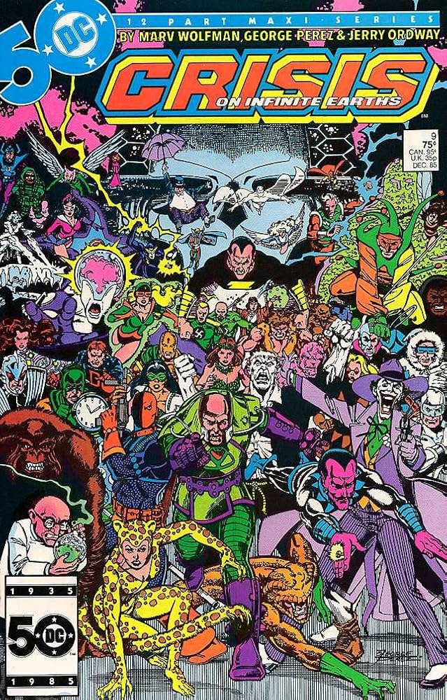 Amazon.com: Crisis on Infinite Earths #9, 1985: Marv Wolfman