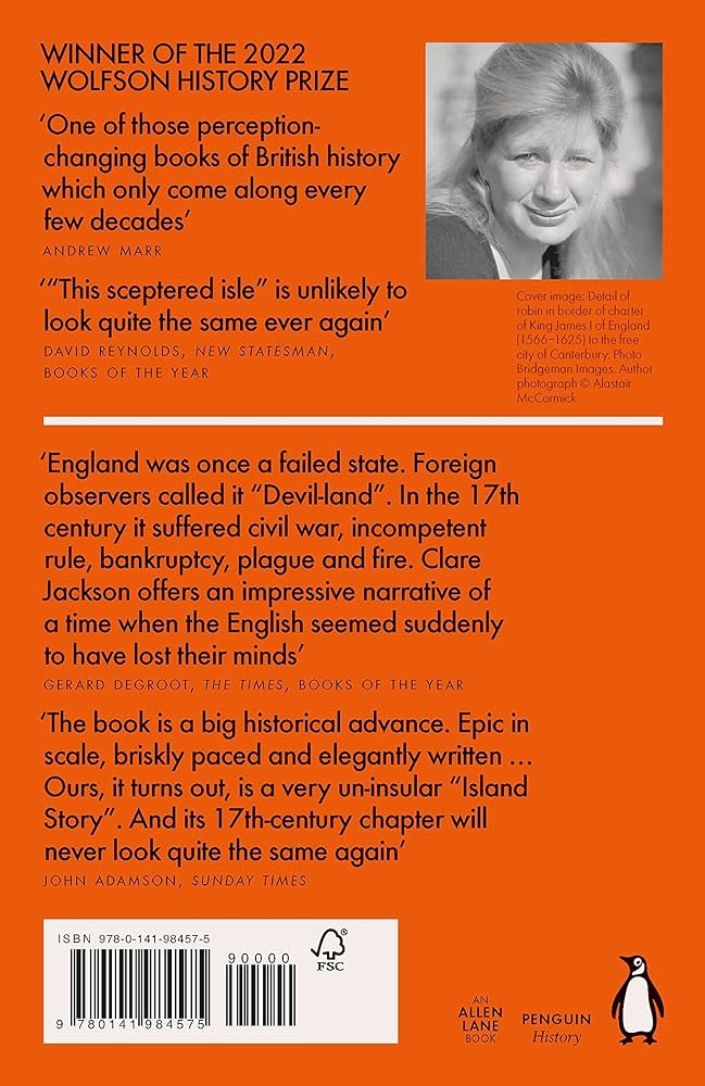 Devil-Land: England Under Siege, 1588-1688: Jackson, Clare