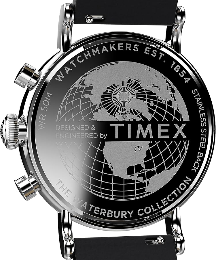 Amazon.com: Timex Men's Waterbury Traditional 40mm Watch - Black