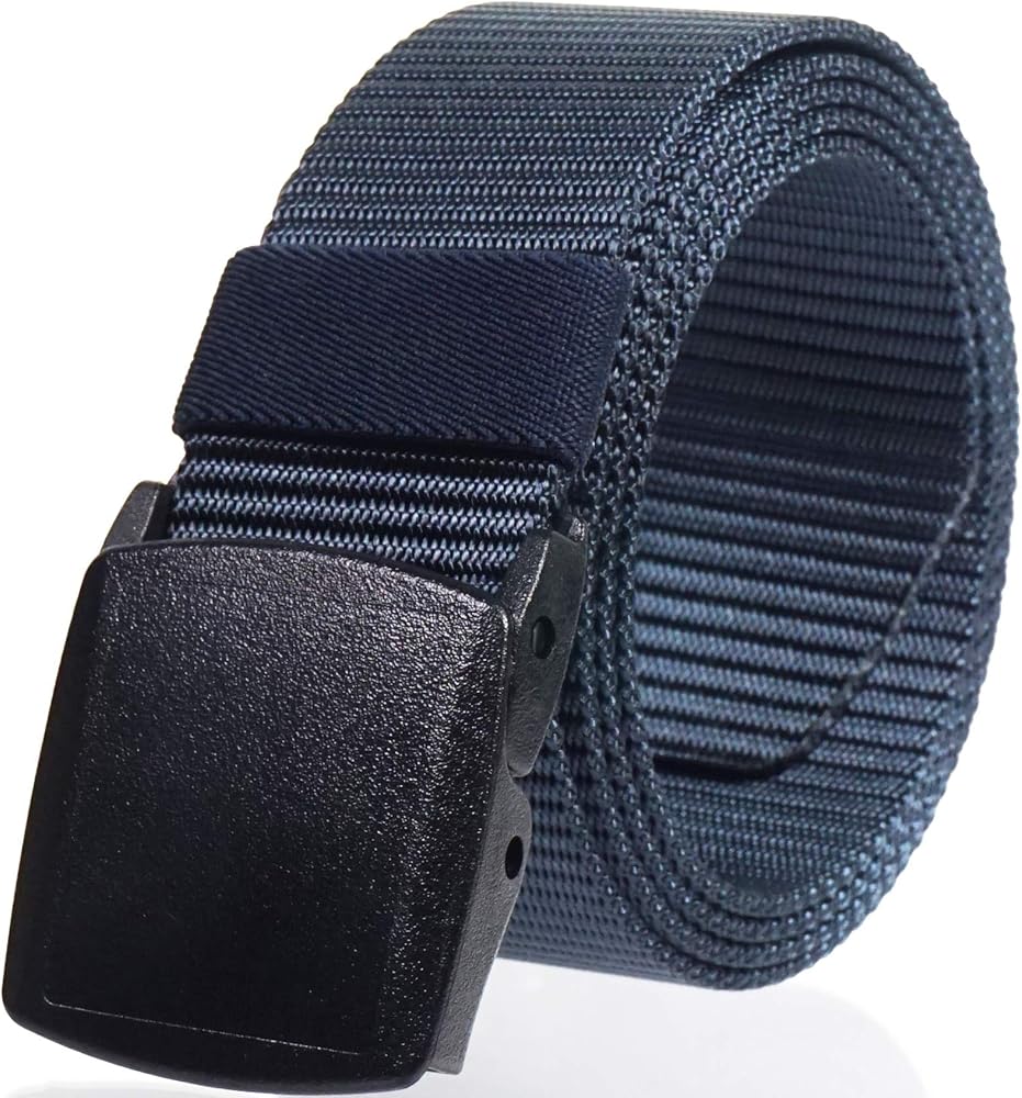 Amazon | [JINSELF] ベルト ナイロン メンズ バックル スポーツ