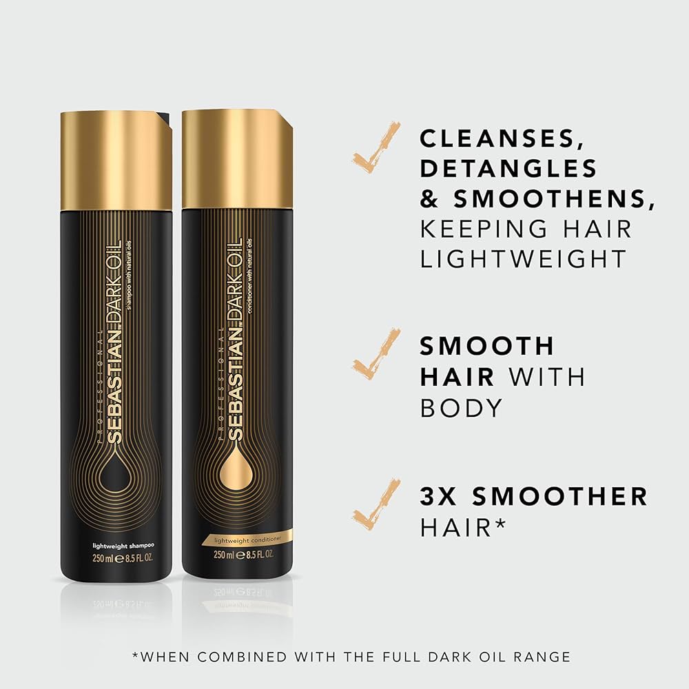 Amazon.com: Sebastian Professional Dark Oil Lightweight Shampoo