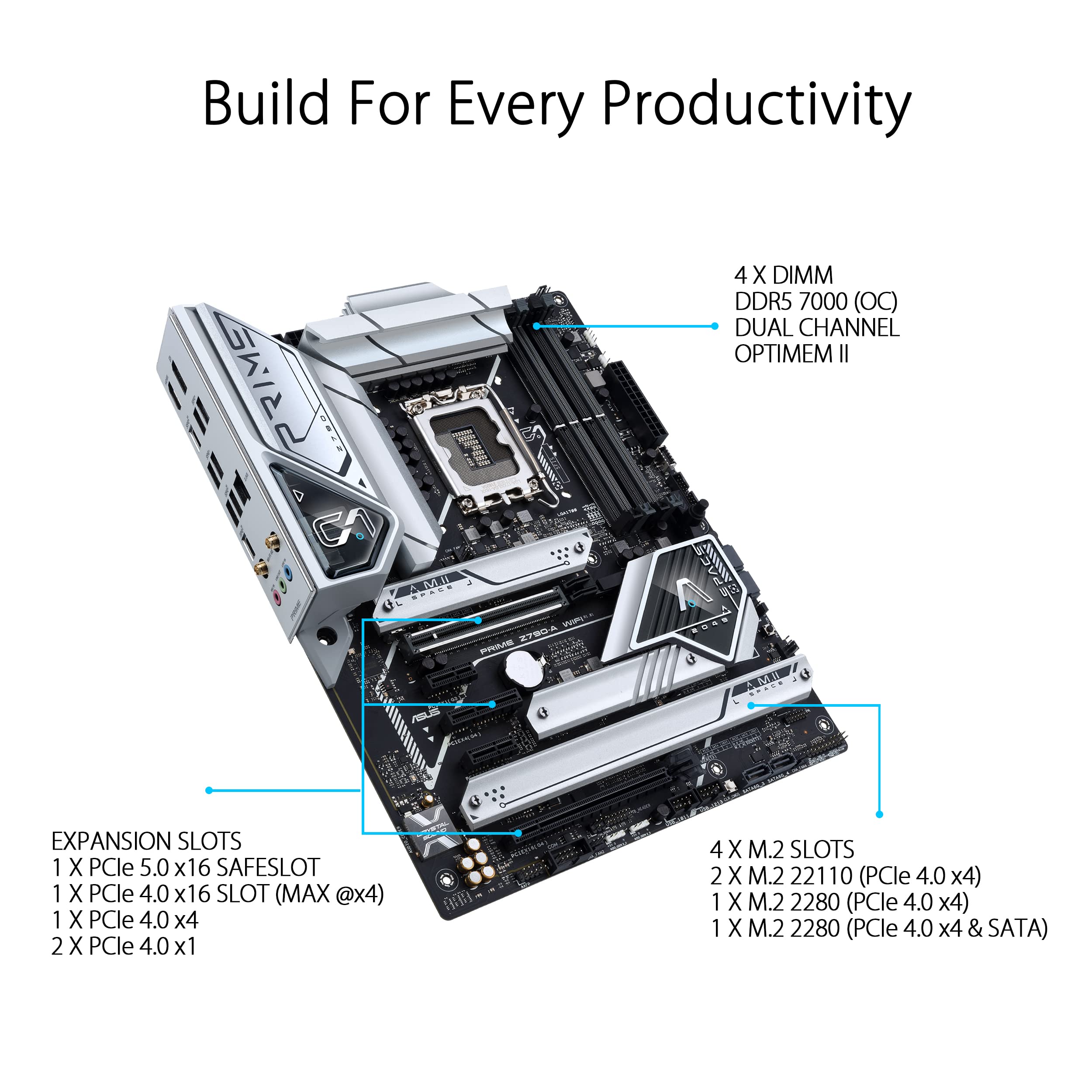 Amazon.com: ASUS Prime Z790-A WiFi 6E LGA 1700(Intel 14th