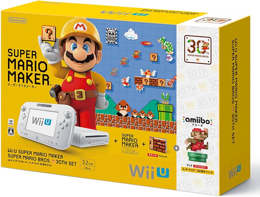 Amazon | 【数量限定】Wii U スーパーマリオメーカー スーパーマリオ30