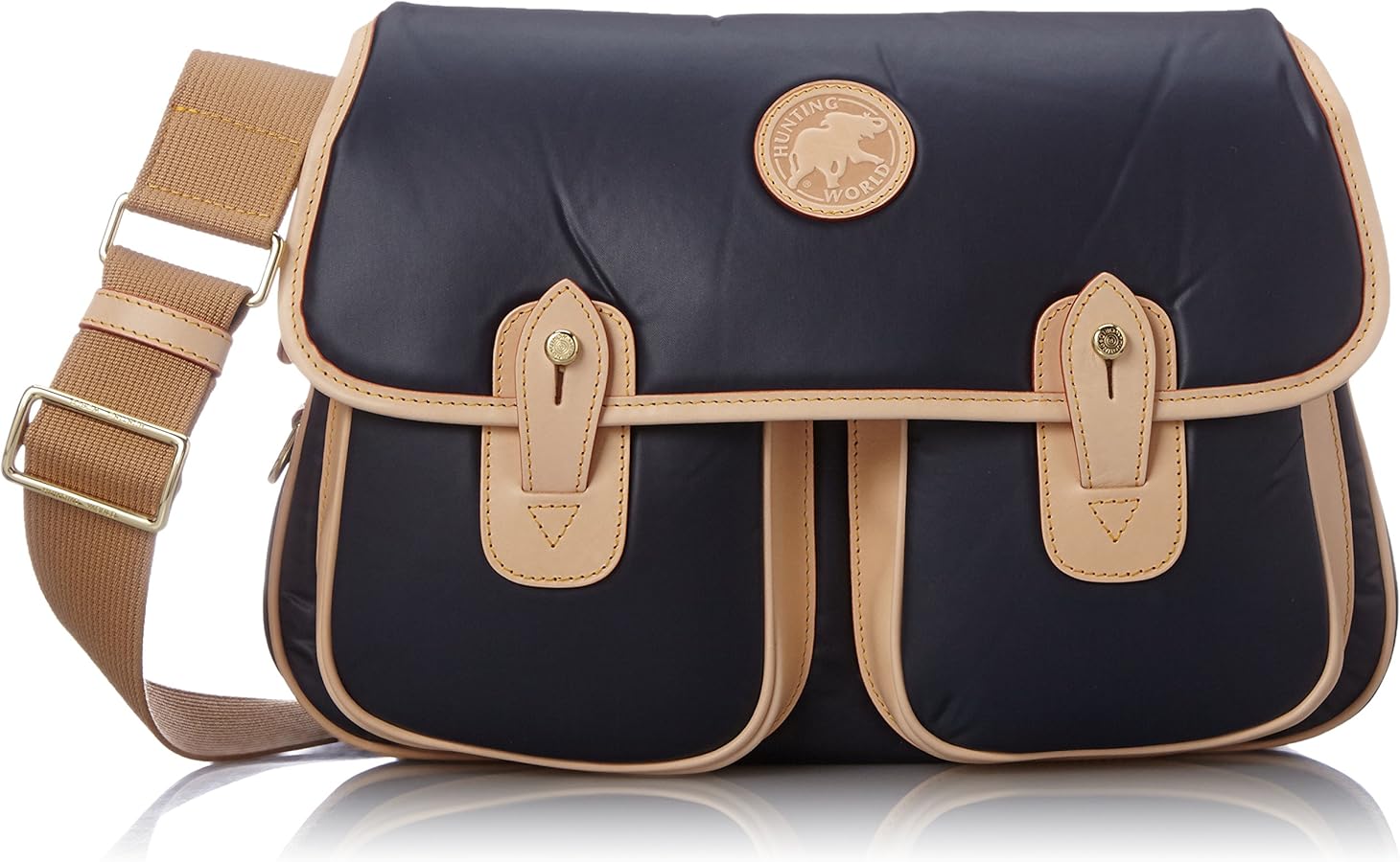 Amazon | [ハンティングワールド] ショルダー 6625-16A ネイビー [並行