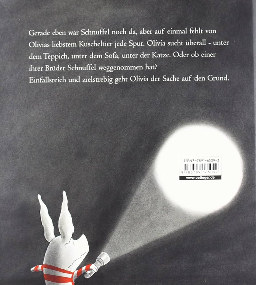 Amazon.com: Olivia und das verlorene Kuscheltier: 9783789165092