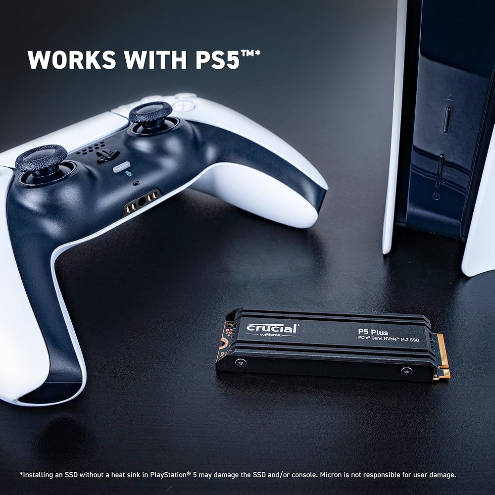 Amazon | Crucial P5 Plus 2TB Gen4 NVMe M.2 SSD 内蔵ゲーミングSSD