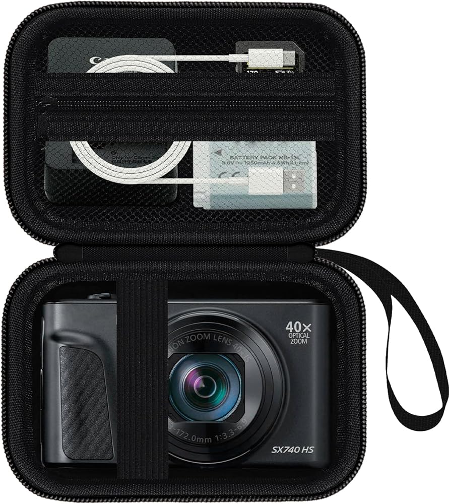 Amazon.com : HESPLUS Camera Case for Canon PowerShot SX740/ SX730