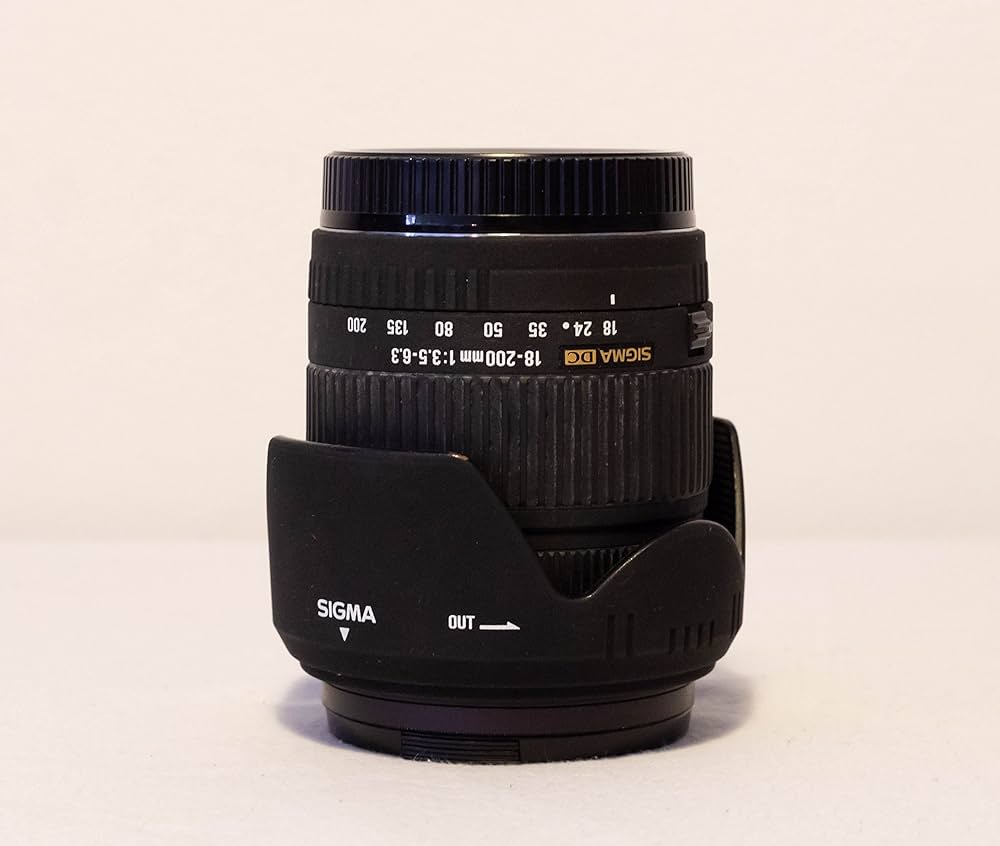 Amazon | シグマ 18-200mm F3.5-6.3 DC デジタル専用 キヤノン用