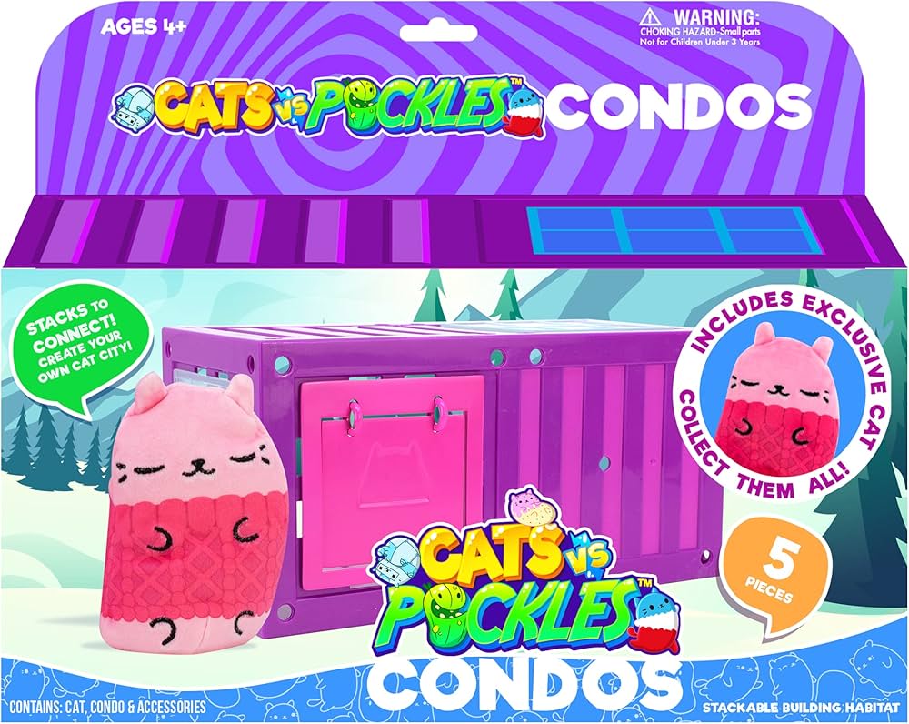 Amazon.com: Cats vs Pickles - Cat Condo - with Excusive Cat Cozy