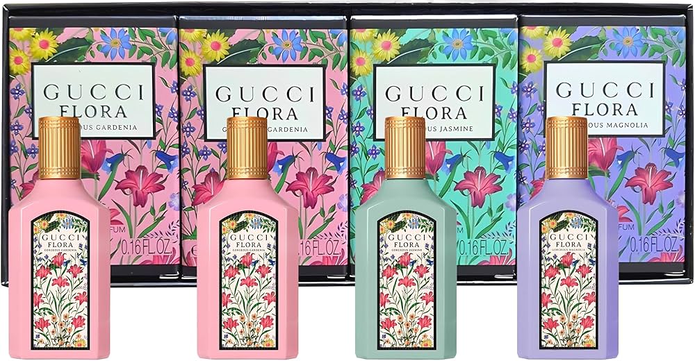 Amazon.com : Gucci Flora Perfume for Women Variety Gift Set Mini
