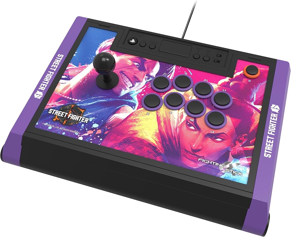 Amazon.com: HORI PlayStation 5 Fighting Stick Alpha (Street