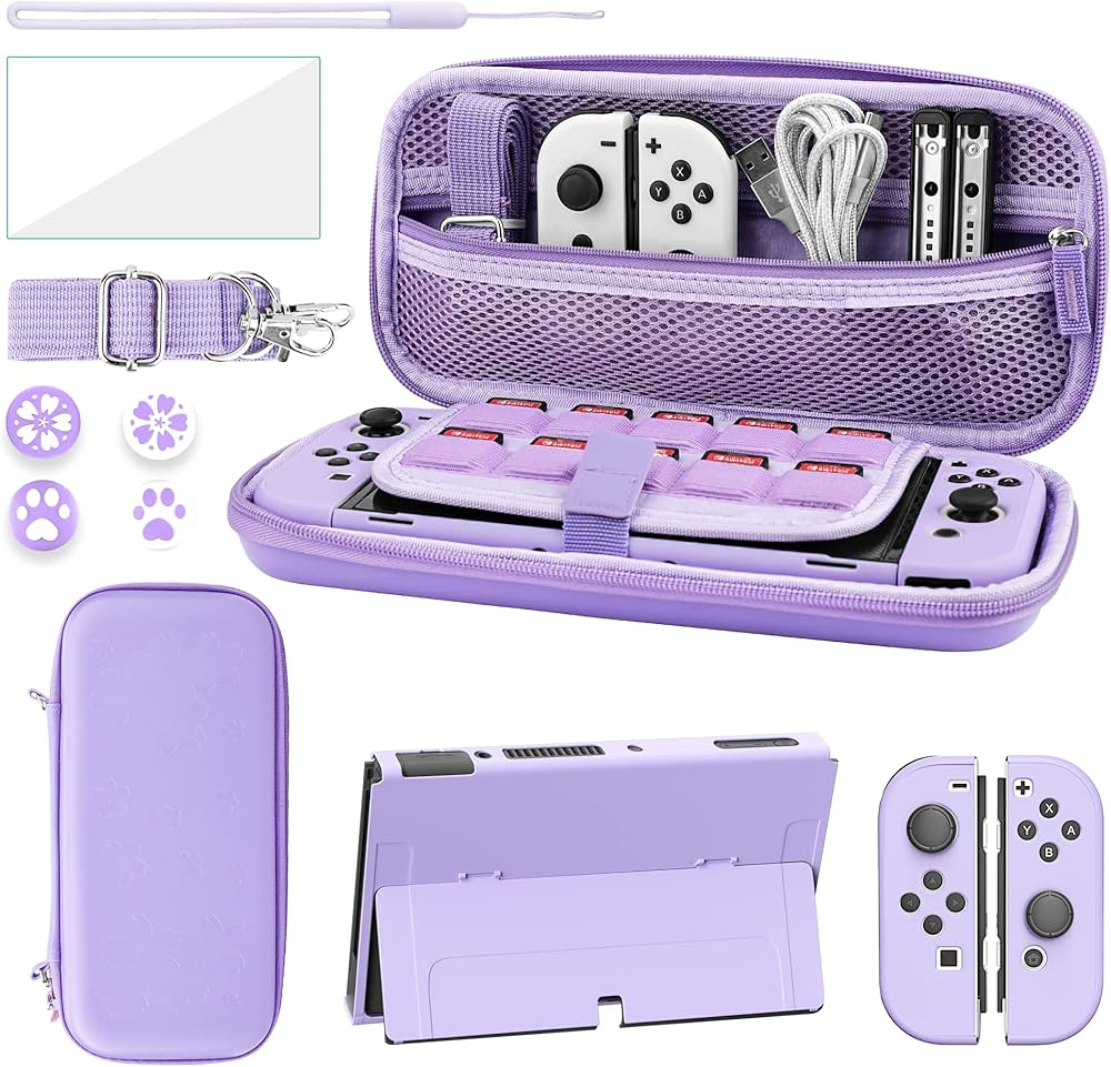 Amazon.com: FANPL Case bundle for Nintendo Switch OLED Accessories