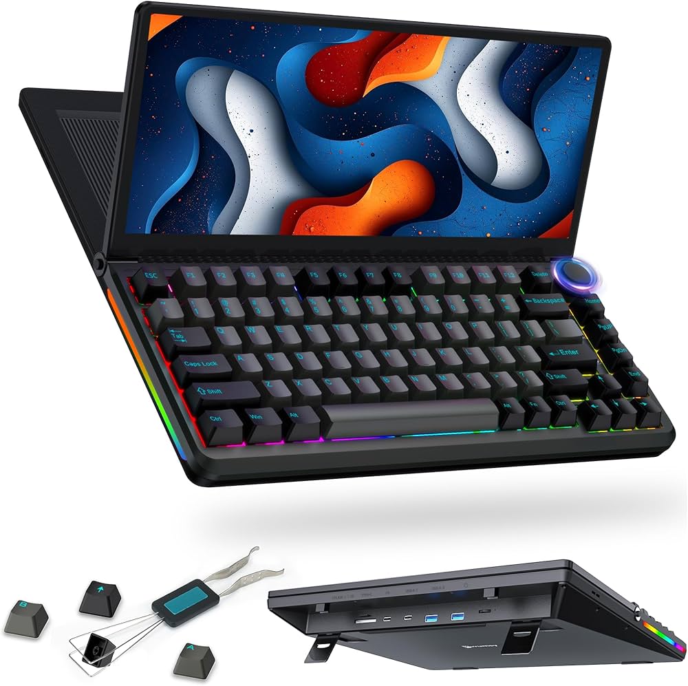 Amazon | Kwumsy K3 タッチスクリーンゲーミングメカニカルキーボード