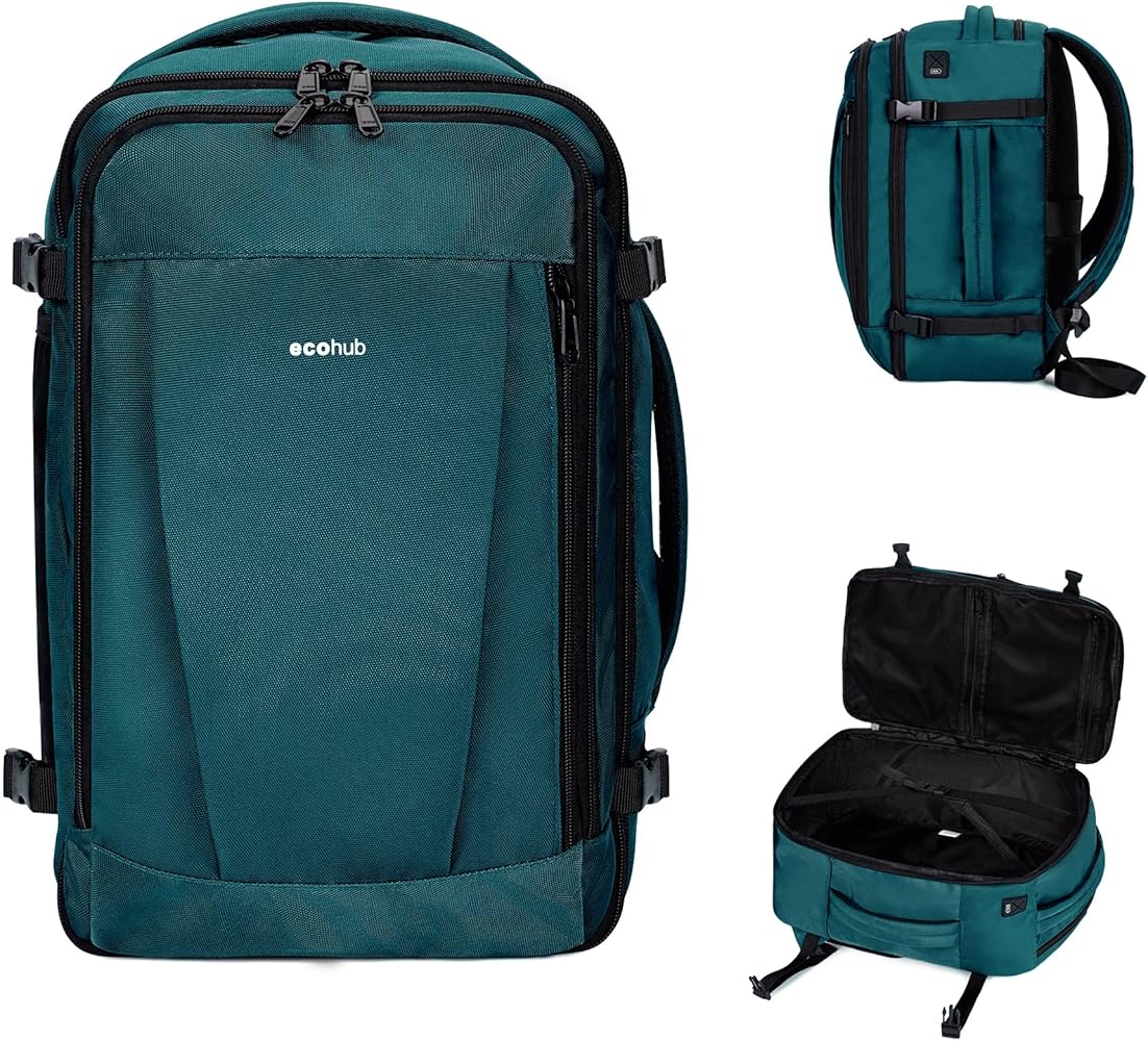 Amazon.com | ECOHUB Travel Backpack 18x14x8 Spirit Airlines