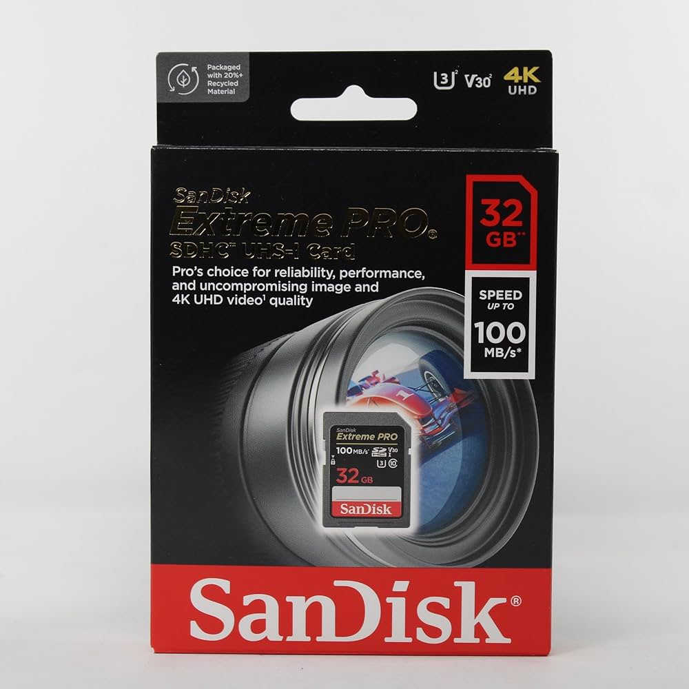 Amazon | 【32GB】 SanDisk サンディスク Extreme Pro SDHC UHS-I U3