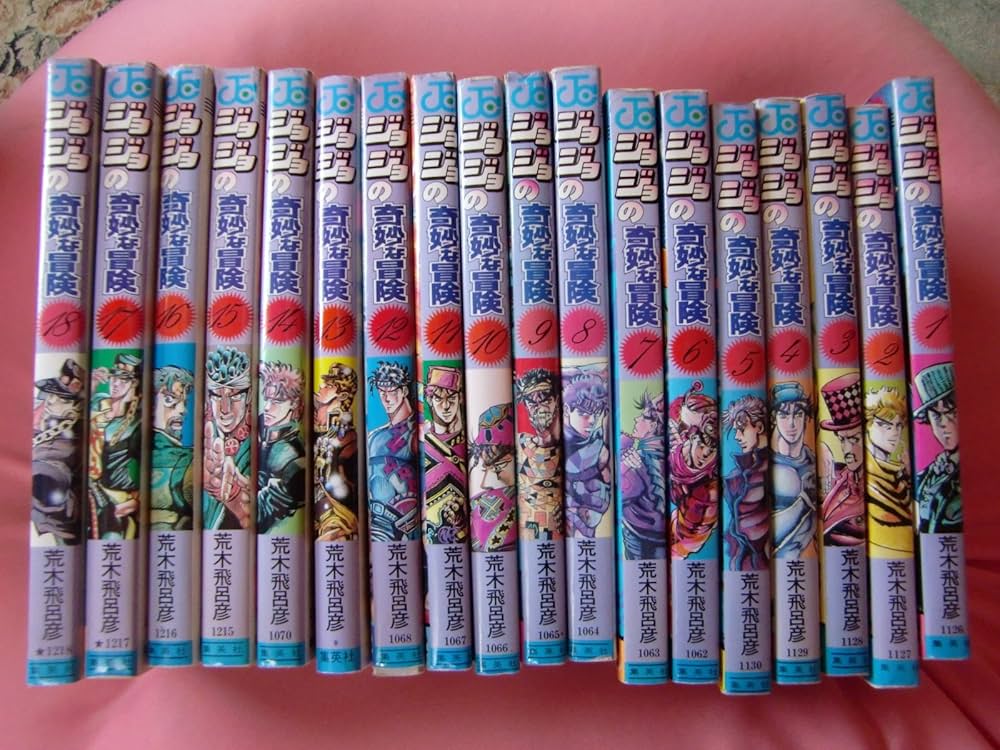 ジョジョの奇妙な冒険 全巻セット 1-6部セット（全80巻） ジョジョの