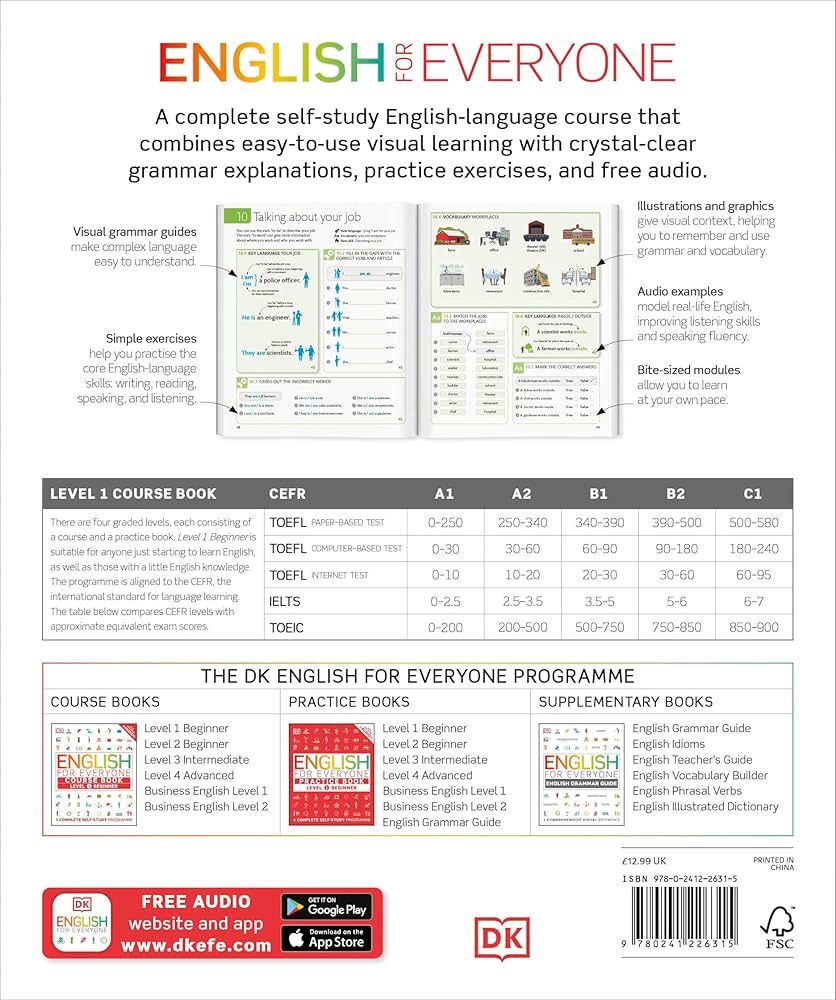 Amazon | English for Everyone - Beginner's | DK | Words & Language
