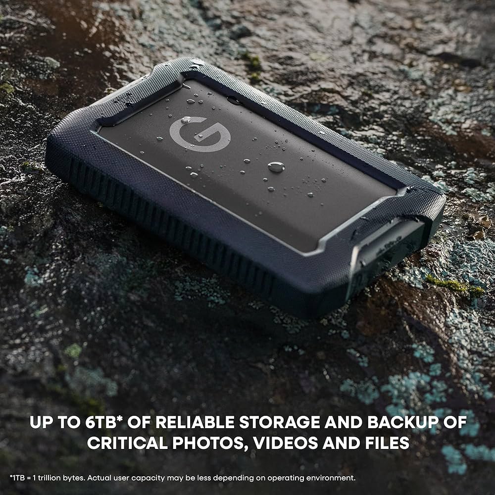 Amazon | SanDisk Professional 6TB G-Drive ArmorATD - 頑丈で耐久性