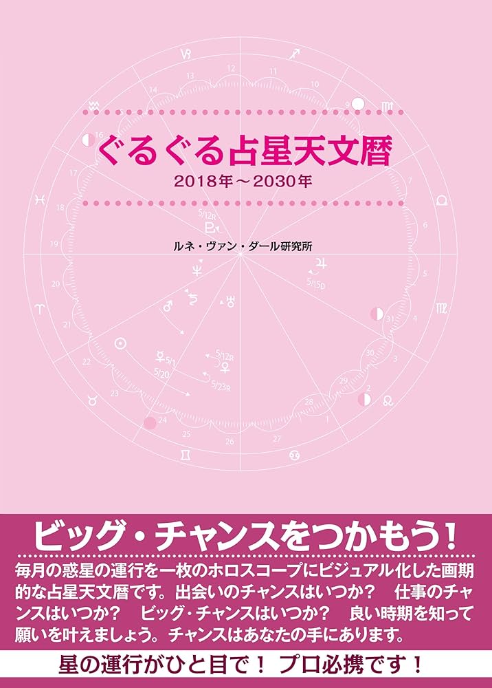 Amazon.co.jp: ぐるぐる占星天文暦 2018年~2030年 : ルネ・ヴァン