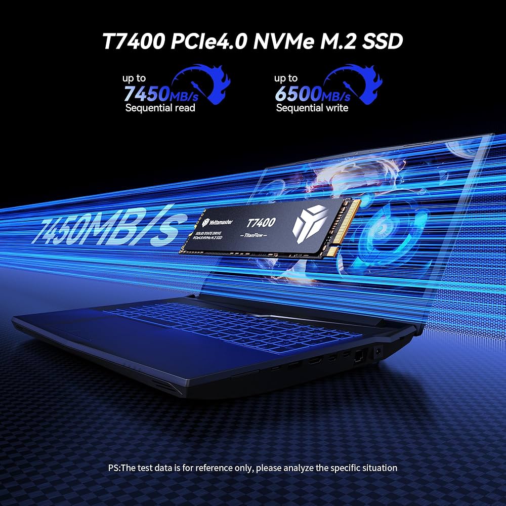 Amazon | Yottamaster T7400 2TB SSD M.2 PCIe Gen4x4 NVMe 内蔵SSD