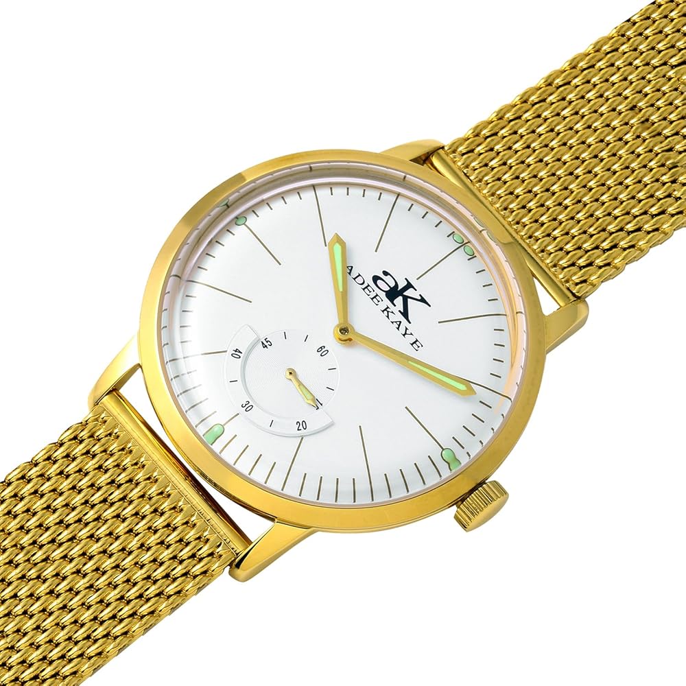 Amazon.com: Adee Kaye Men's Adore Japan Movement Watch AK9044-MG