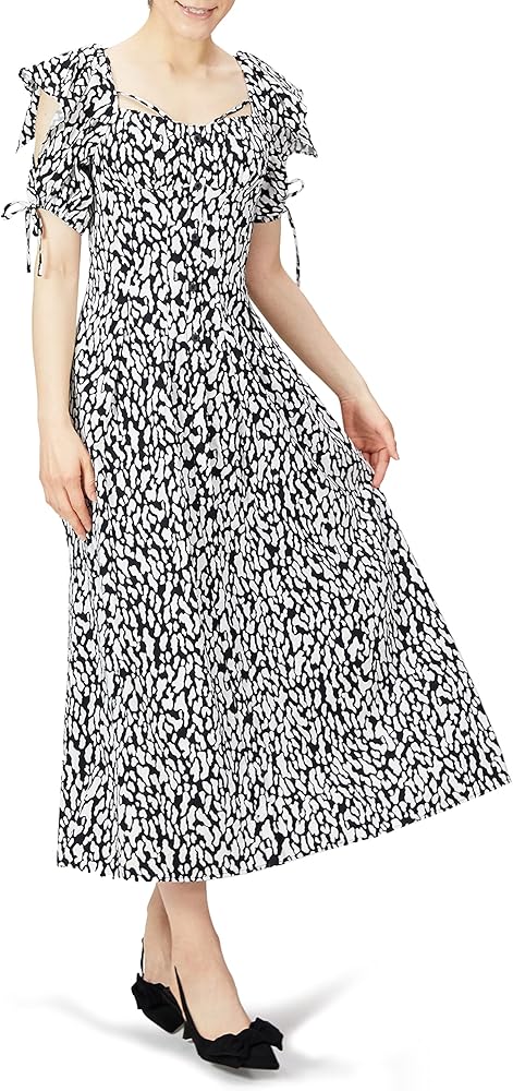 Amazon.co.jp: [スナイデル] スリーブデザインスクエアネックワンピ
