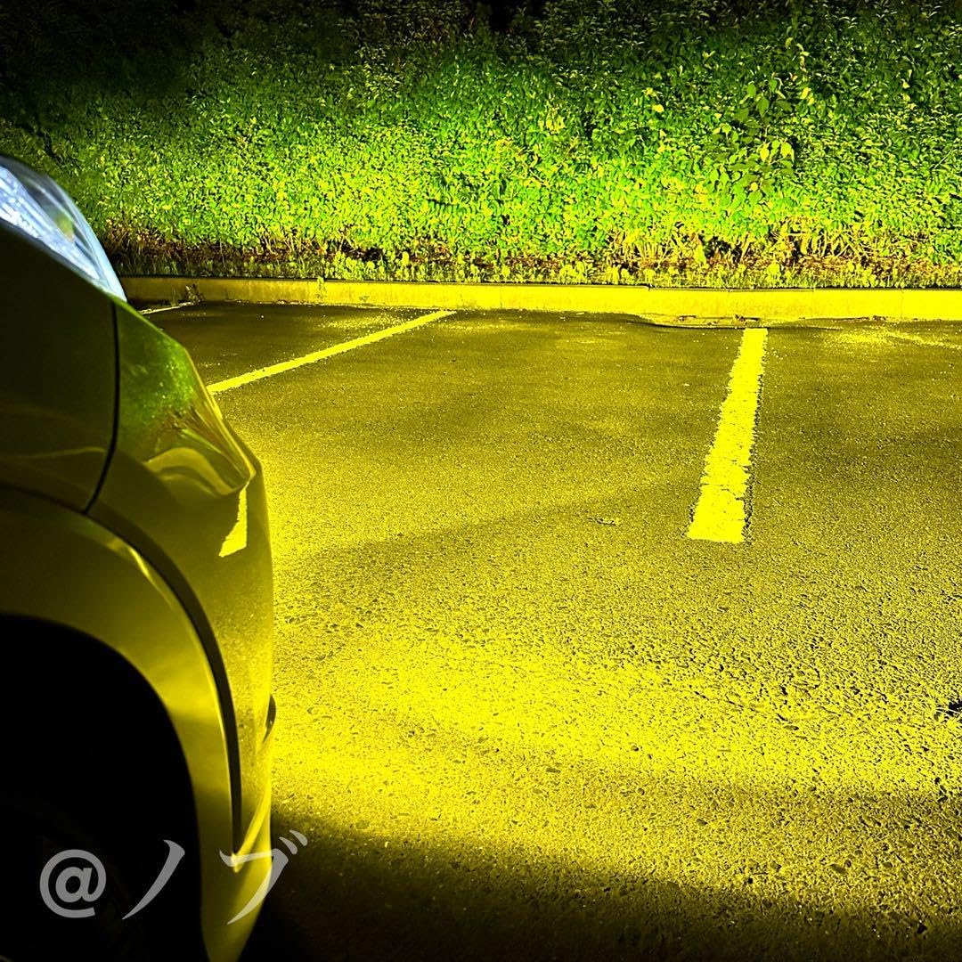 裂光シリーズ!! 裂光シリーズ!!33800lm L1B用 イエローフォグランプ!!