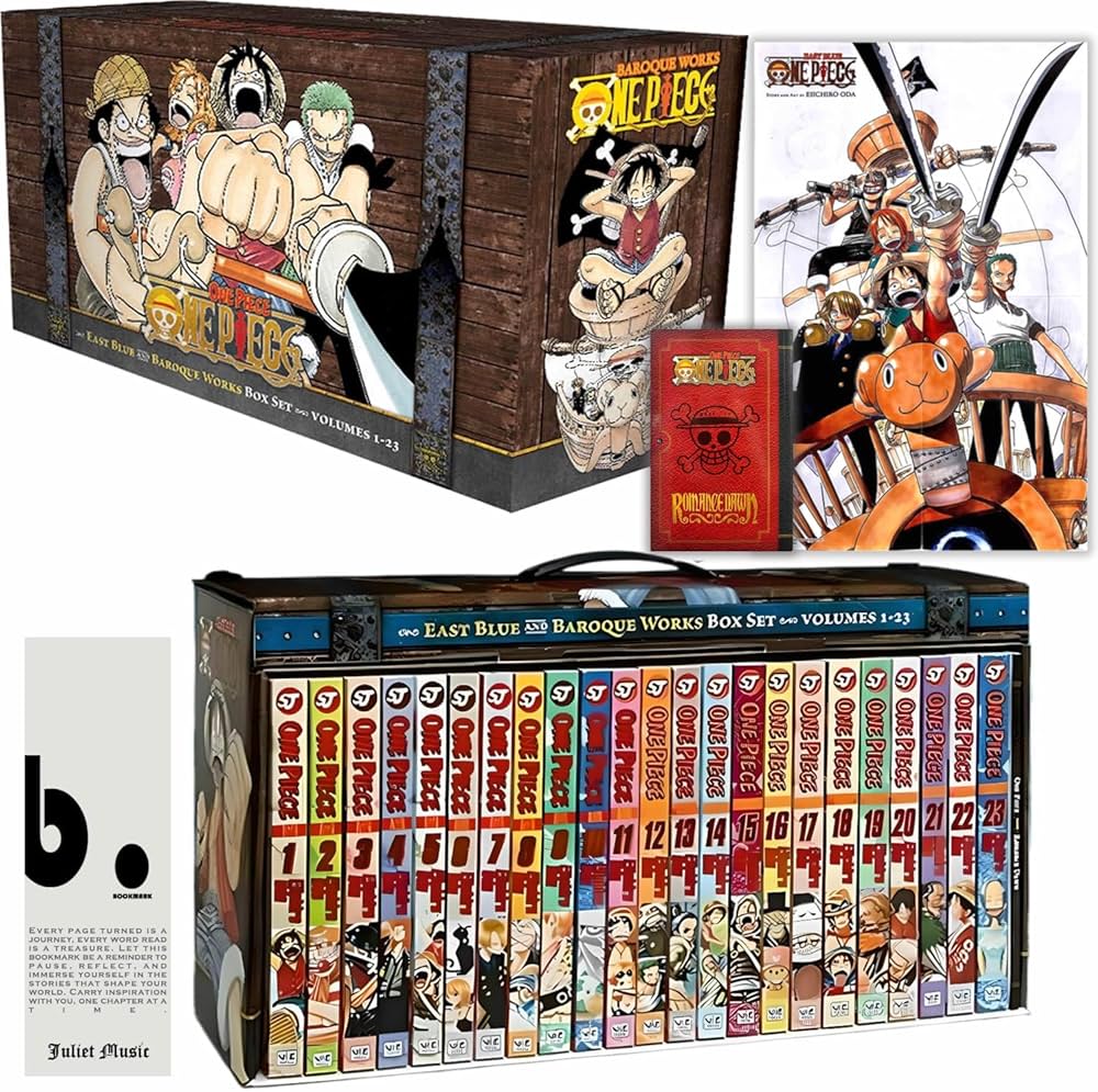 One Piece Manga Box Set 1: Volumes 1-23 (East Blue & Baroque Works
