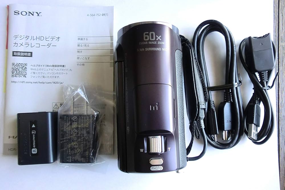 Amazon | SONY HDビデオカメラ Handycam HDR-CX670 ボルドーブラウン