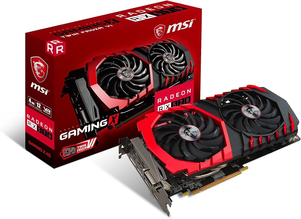 Amazon | Radeon RX 570 GAMING X 4G | MSI | グラフィックボード 通販