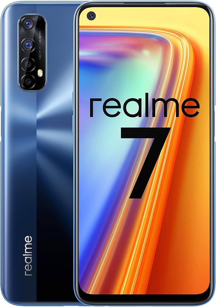 Realme 7 - Smartphone 64GB, 6GB RAM, Dual Sim, Mist Blue: Buy