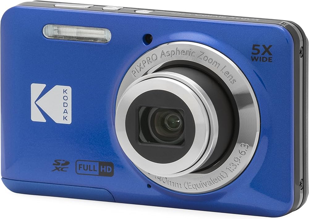 Amazon | KODAK (コダック) PIXPRO 使いやすい ズーム FZ55-BL 16MP